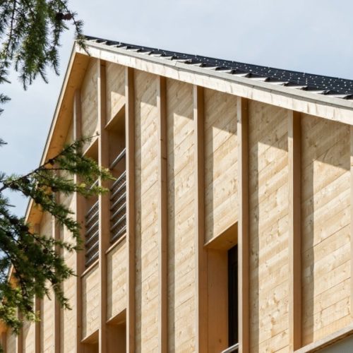 Façade en bois